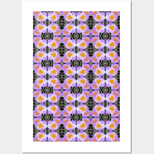 Crocus Pattern Posters and Art